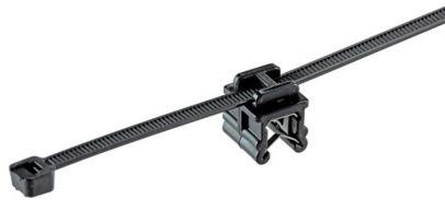 Panduit-CMEA24-2S-C300 Kabelzubehör Cable Accessories Edge Clip With Cable Tie Steel/Nylon 6/6 Black Zinc