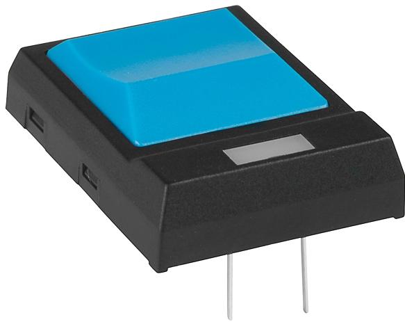 NKK Switches-JF15RP3GC Commutateur tactile Switch Tactile OFF (ON) SPST Square Button PC Pins 0.05A 24VDC 500000Cycles 2N Thru-Hole