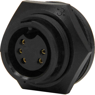 Switchcraft-4280-5SG-300 Connecteur circulaire Conn Circular SKT 5 POS Crimp ST Panel Mount 5 Terminal 1 Port