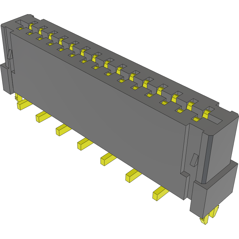 Samtec-FC1-15-01-T-LC Raccordement FCC-FPC Conn FFC Connector SKT 15 POS 1mm Solder ST SMD Tube