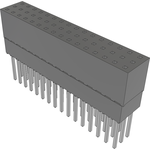 Conn Elevated Socket SKT 48 POS 2.54mm Solder ST Top Entry Thru-Hole Tube
