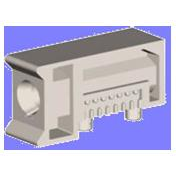 Amphenol Communications Solutions-10037912-102LF Steckverbinderzubehör Mechanical Guidance Modules, Backplane Connectors, 10.8mm Guide Module Receptacle