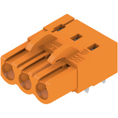 Weidmuller-1622950000 Steckverbinderleisten und Leiterplattenbuchsen Conn Board to Board SKT 3 POS 5.08mm Solder RA Side Entry Thru-Hole Box