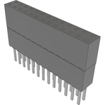 Conn Elevated Socket SKT 26 POS 2.54mm Solder ST Top Entry Thru-Hole Tube