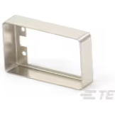 TE Connectivity-201346-4 Adattatori Shrink Boot Backshell 104 POS Pin Hood Loose Piece Carbon Steel Nickel Finish