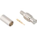 Conn MCX 0Hz to 6GHz 50Ohm Crimp ST Cable Mount PL Gold