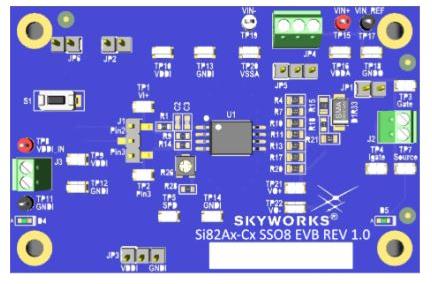 Skyworks Solutions-SI82C50ABE-KIT Power Management Development Boards and Kits SI82C50ABE-IS4 Gate and Power Driver Evaluation Kit