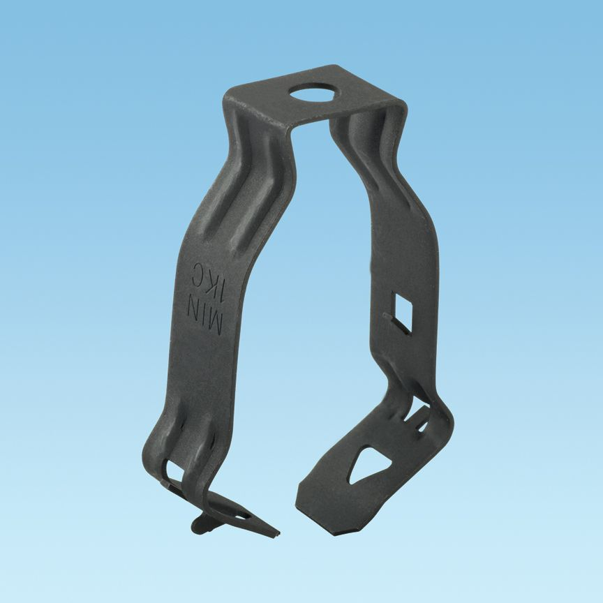 Panduit-P16M null Snap Close Conduit Clip For 1 Conduit With 1/4 Non-Threaded Mounting Hole Static Load