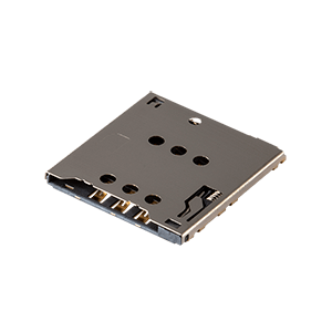 Same Sky (formerly CUI Devices)-MSIM-7-A Raccordement de carte mémoire Micro SIM Card Connector