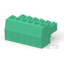 TE Connectivity-284507-6 Blocchi terminali connettore Conn Eurostyle Block PL 6 POS 3.81mm Solder RA Cable Mount 11A/Contact