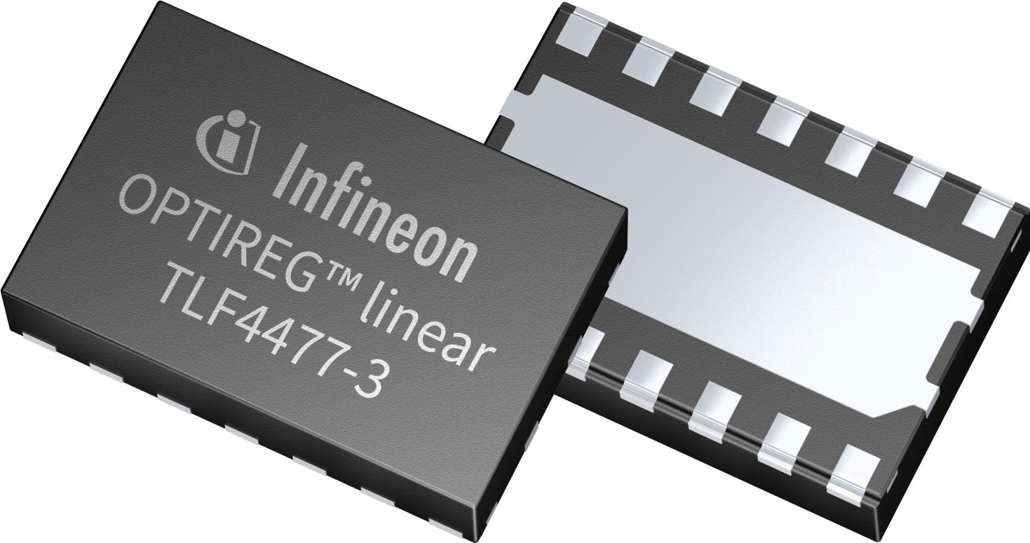 Infineon Technologies AG-TLF44773LAXUMA1 Linear Regulators LDO Regulator Pos 3V to 20V 0.3A 14-Pin TSON EP T/R