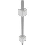 Conn Board Stacker HDR 1 POS Solder ST Top Entry Thru-Hole Bulk
