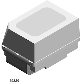 Vishay-VLMK23P2S1-GS08 LED LED Uni-Color Red 643nm Automotive AEC-Q101 2-Pin SMD T/R