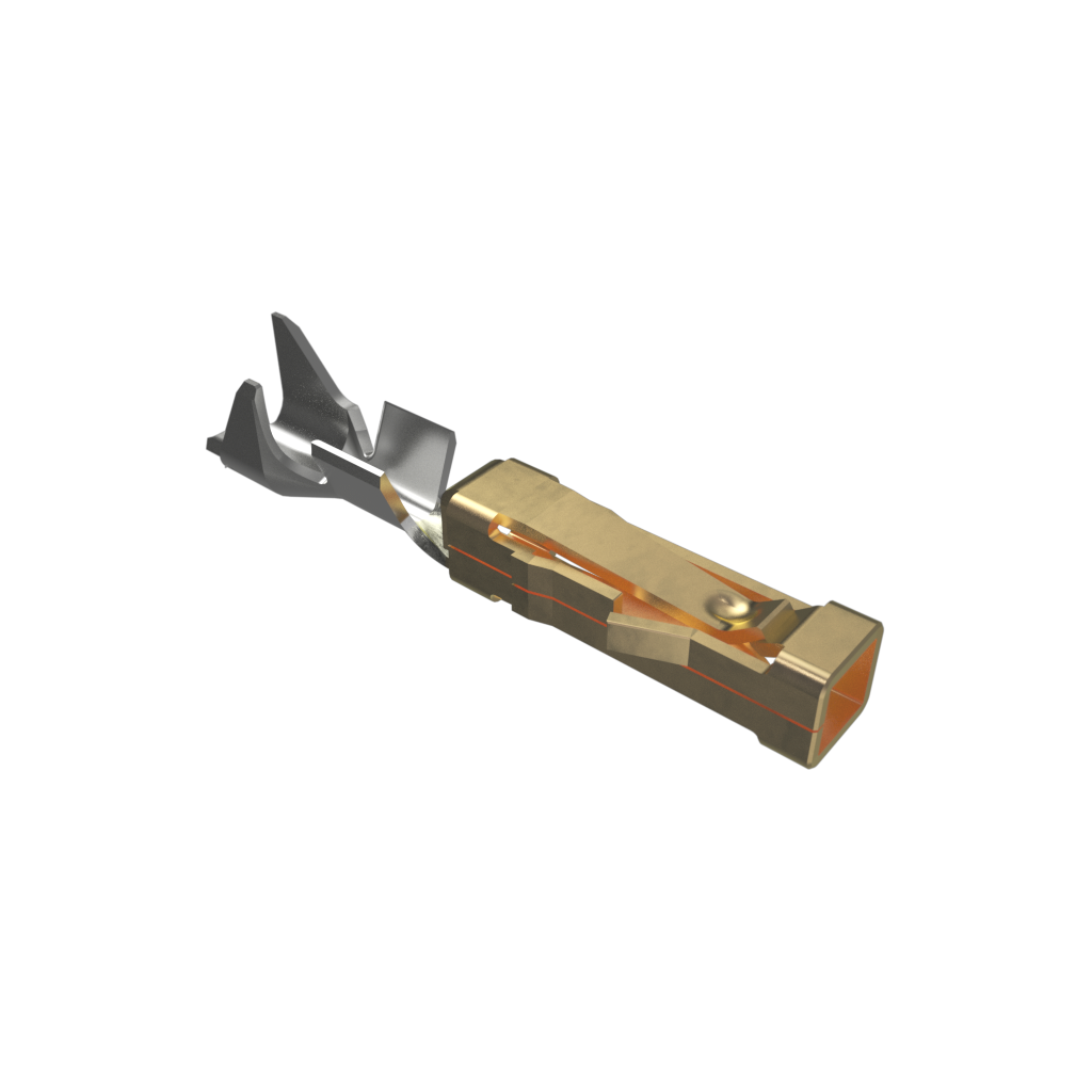 Amphenol Communications Solutions-76347-311LF Connector Contact Dubox® 2.54mm Pitch, Board to Board Connector, Crimp-to-Wire Contact