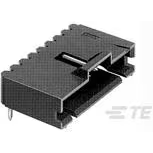 TE Connectivity-103635-3 连接器插头及 PCB 插座 Conn Shrouded Header (4 Sides) HDR 4 POS 2.54mm Solder RA Side Entry Thru-Hole Box
