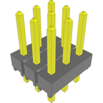 Conn Unshrouded Header HDR 9 POS 2.54mm Solder ST Top Entry Thru-Hole Bulk