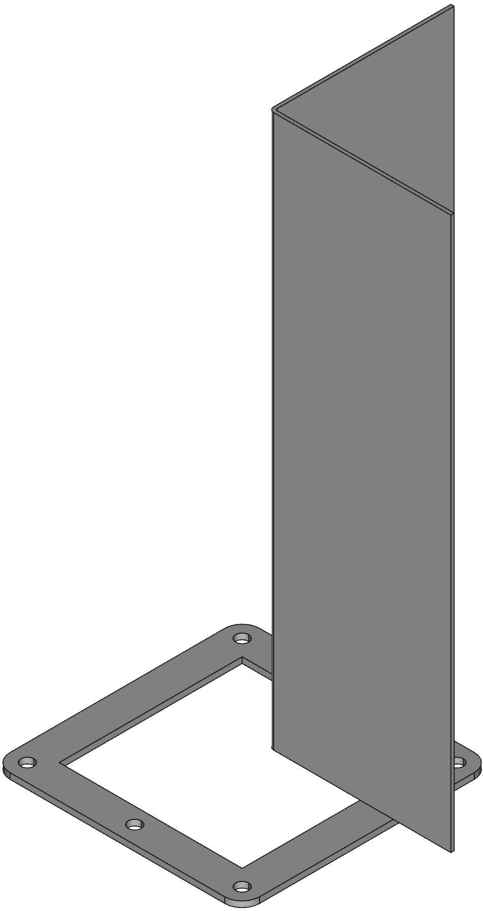 Hammond Manufacturing-1485CW2 Verdrahtungskanäle Wiring Ducts Cut-Off Fitting Non Lay In Square with Cover Steel Gray