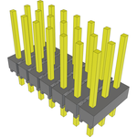 Conn Unshrouded Header HDR 21 POS 2.54mm Solder ST Top Entry Thru-Hole Bulk