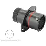 Conn Circular SKT 2 POS Crimp/Solder ST Flange Mount 2 Terminal 1 Port