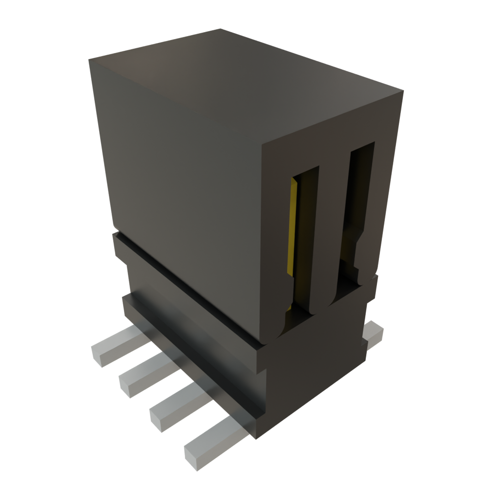 Samtec-FTSH-104-01-F-DV-P Connector Headers and PCB Receptacles Conn Unshrouded Header HDR 8 POS 1.27mm Solder ST Top Entry SMD TIGER CLAW™ Tube