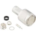 Conn HN 0Hz to 4GHz 50Ohm Clamp ST Cable Mount PL Silver