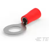 TE Connectivity-52262-1 Steckverbinderanschlüsse Ring Tongue Terminal 8AWG Copper Red 47.24mm Tin Loose