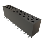 Conn Socket Strip SKT 20 POS 2.54mm Solder ST Top Entry SMD Tube