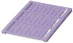 PHOENIX CONTACT-0825372 Kabelmarkierungen Conductor marker Sheet violet unlabeled can be labeled with BLUEMARK CLED BLUEMARK LED Plotter Mounting type clip on Cable diameter 1.9-3.1 mm Lettering field 30 x 4 mm