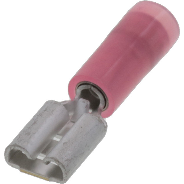 Molex-190190011 连接器端子 Quick Disconnect Terminal 18-22AWG Brass Red F 20.04mm Tin Avikrimp™ T/R