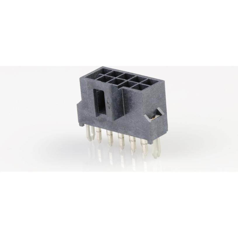 Molex-1053123510 Connector Headers and PCB Receptacles Nano-Fit Vertical Header, Through Hole, 2.50mm Pitch, Dual Row