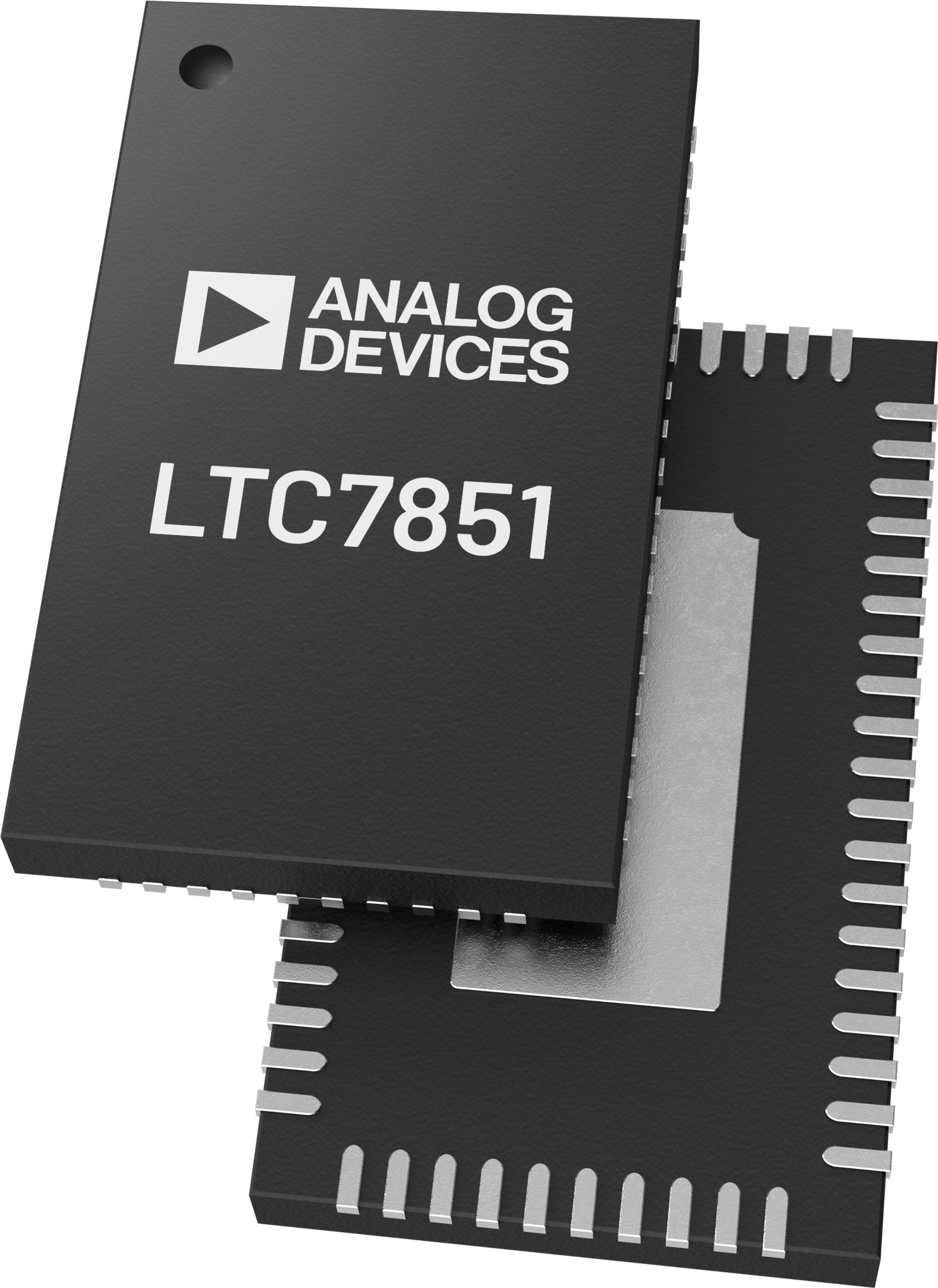 Analog Devices-LTC7851EUHH#PBF DC to DC Controllers DC/DC Cntrlr Quad-OUT Step Down 1150kHz 58-Pin PQFN Tube