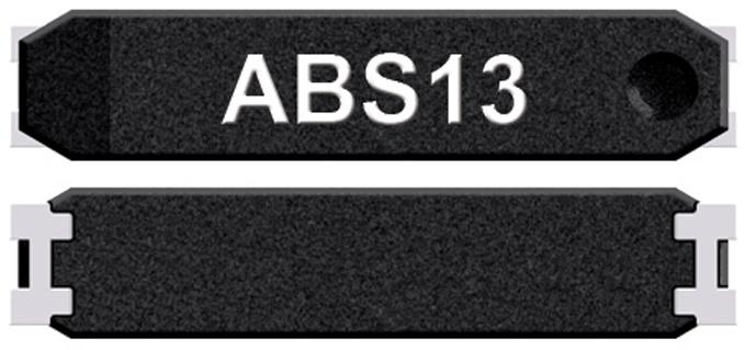 Abracon-ABS13-32.768KHZ-T Cristaux Crystal 0.032768MHz ±20ppm (Tol) 12.5pF FUND 65000Ohm 4-Pin SMD T/R