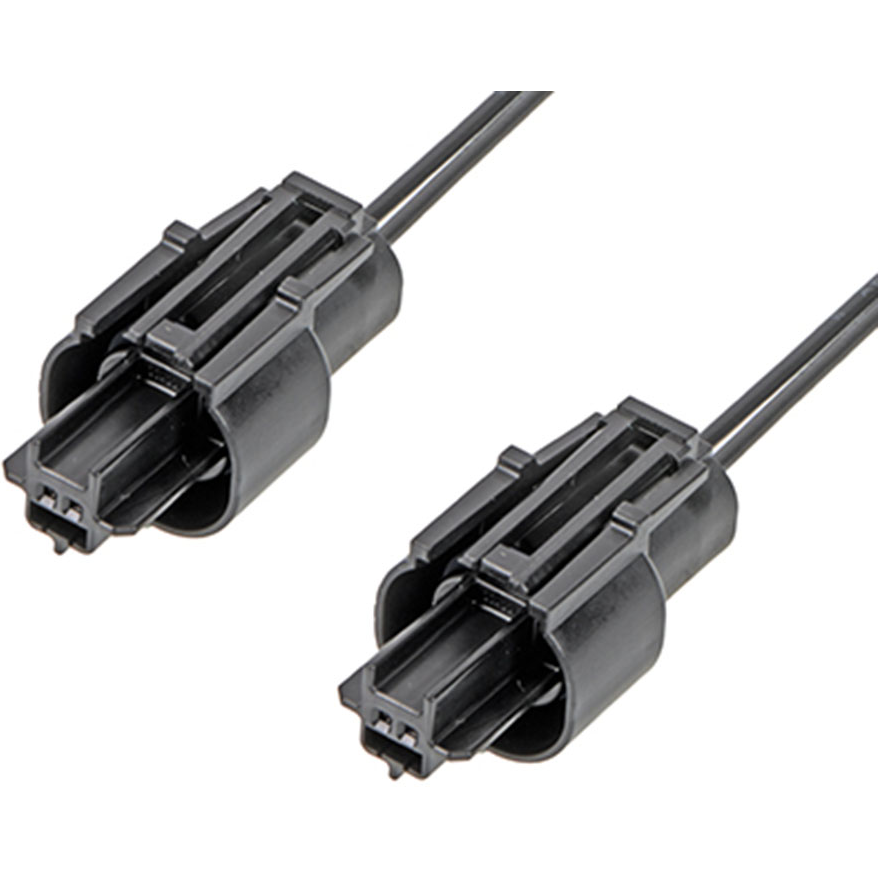 Molex-451450201 Cable Assembly AC Power Cable Assembly AC Power 0.15m Squba to Squba 2 to 2 POS F-F Crimp-Crimp 22AWG