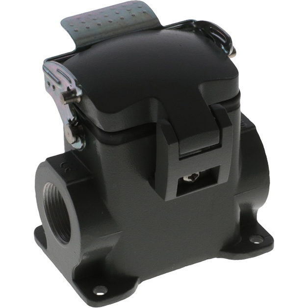 Molex-936010993 Adaptadores de manguitos ajustables Housing 90° 6 Shell Size Polyester Powder Die Cast Aluminum GWconnect®