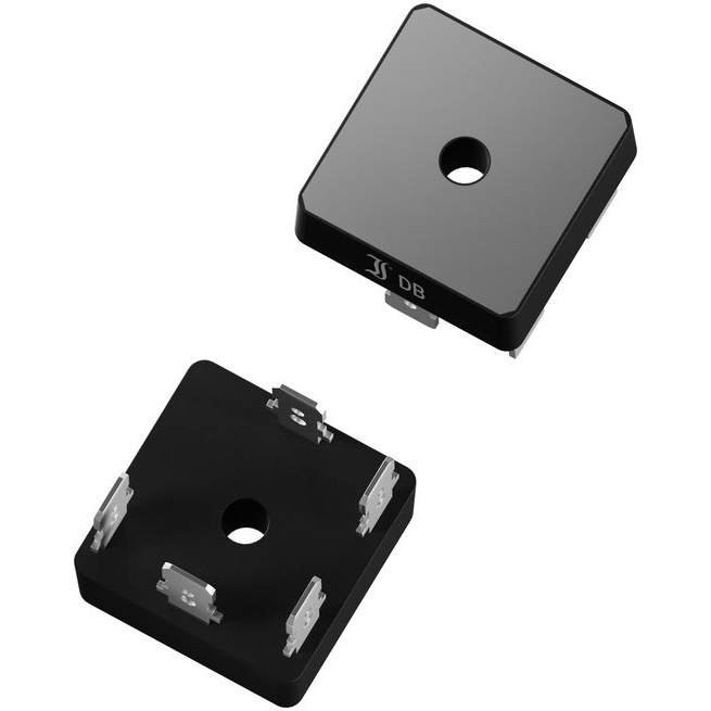 Diotec Semiconductor AG-DB15-12 Bridge Rectifiers Diode Rectifier Bridge Single 1.2KV 35A 5-Pin Case DB Box