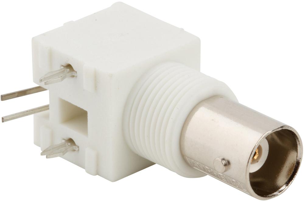 Amphenol RF-031-5431-1010 RF-Steckverbinder Conn BNC 0Hz to 1GHz 50Ohm Solder RA Thru-Hole RCP Gold