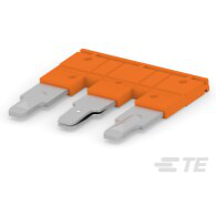 TE Connectivity-1SNK912303R0000 Steckverbinderbrücken und Shunts Connector Jumper Bar 3P