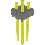 Conn Unshrouded Header HDR 4 POS 2.54mm Solder ST Top Entry Thru-Hole Bulk