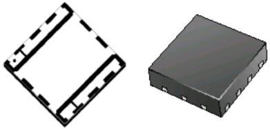 STMicroelectronics-PD55003L-E HF-MOSFETs Trans RF MOSFET N-CH 40V 2.5A 8-Pin Power Flat EP T/R