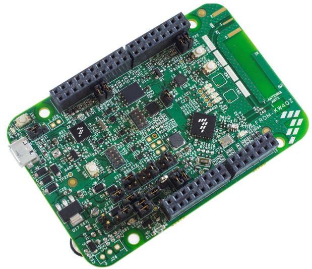 NXP Semiconductors-FRDM-KW40Z Placas y kits de desarrollo inalámbricos/RF FRDM-KW40Z NXP Semiconductors RF/Wireless Development Boards & Kits KW40Z 802.15.4 LR-WPAN Development Board - Arrow.com