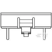 TE Connectivity-103680-5 Steckverbinderzubehör Connector Accessories Shroud Straight Thermoplastic Black Package