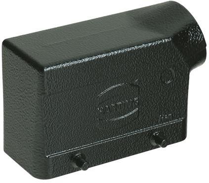 HARTING-09307160521 Schrumpfbalgenadapter Hood 90° 16B Shell Size Powder Die Cast Aluminum Double Lock Han®