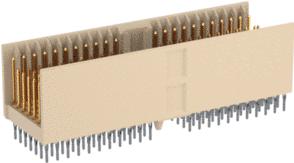 ERNI Electronics-923190 Steckverbinder, Mutterplatine Conn Hard Metric M 110 POS 2mm Press Fit ST Thru-Hole