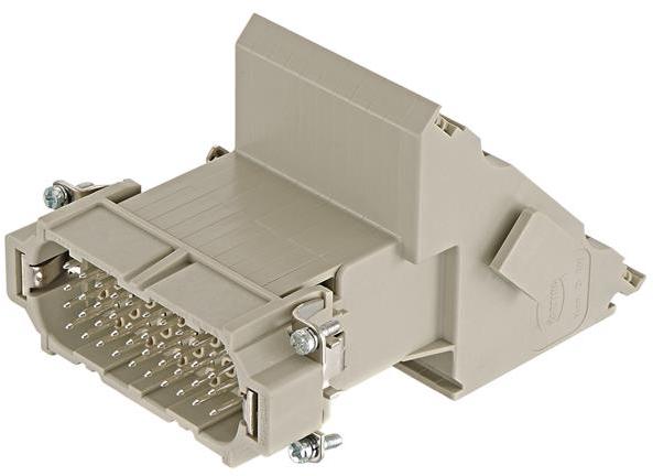 HARTING-09210404701 Steckverbinder, Klemmenblöcke Conn Terminal Block 40Power/1Ground POS Screw Cable Mount 10A
