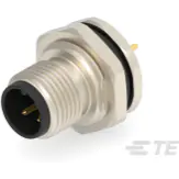 TE Connectivity-T4140012031-000 Steckverbinder, rund Conn M12 Circular PIN 3 POS Solder ST Thru-Hole 3 Terminal 1 Port