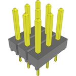 Conn Unshrouded Header HDR 9 POS 2.54mm Solder ST Top Entry Thru-Hole Bulk