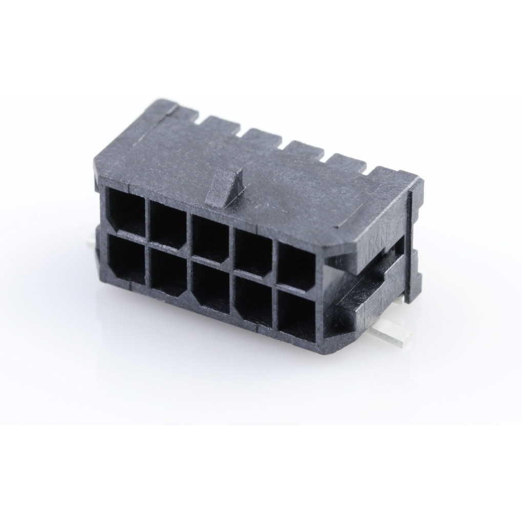 Molex-0430451011 Steckverbinderleisten und Leiterplattenbuchsen 0430451011 Molex Connector Header & PCB Receptacles Wire to Board HDR 10 POS 3mm Solder 10 Terminal 1 Port - Arrow.com