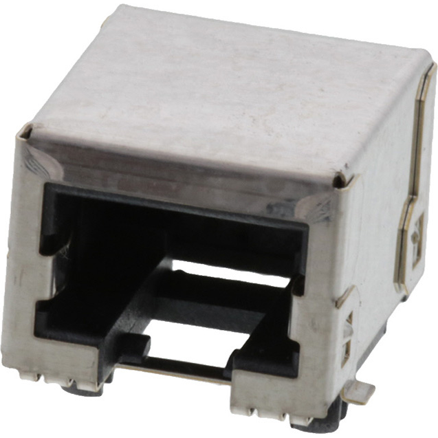 Molex-95622-4881 Steckverbinder, Telefon und Telekommunikation Conn RJ-45 F 8 POS 1.27mm Solder RA SMD 8 Terminal 1 Port Modular Jack 8/8 Cat 3 T/R