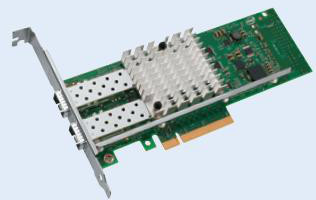Intel-E10G42BTDA Network Interface Cards Ethernet Converged Network Adapter PCI Interface