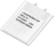KYOCERA AVX Components Corporation-SCPB13A855SNA Doppio strato elettrico del condensatore - Supercondensatori Cap Supercap 8.5F 2.1V -10% to 30% ( 48 X 45 X 1.3mm ) SMD Lug 80uA 0.08 Ohm 2000h 65°C Tray